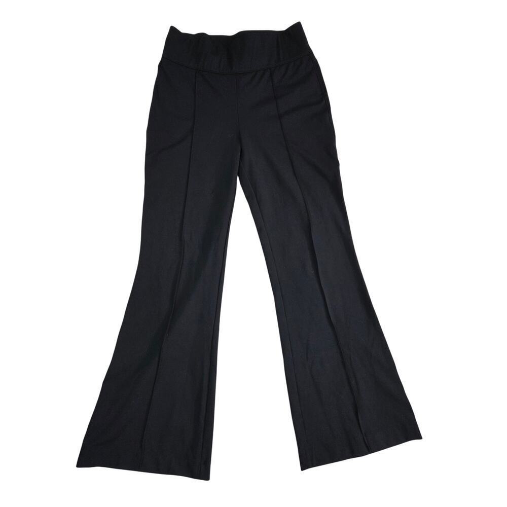 Mondetta Black Stretch Yoga Pants Flare Leg NWOT Size L